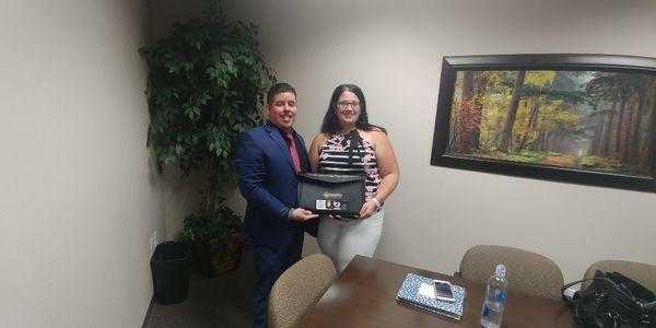 Grateful to help another first time home buyer!