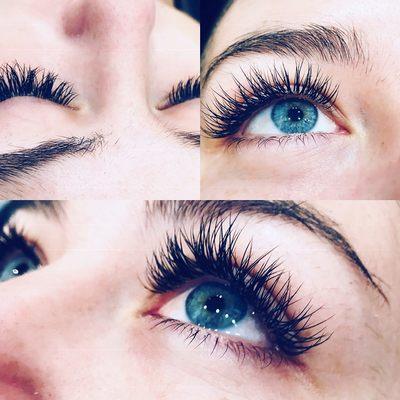 A full set of classic lashes!