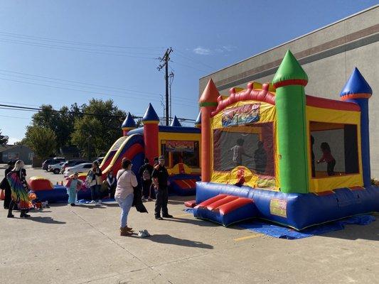 Bounce house castle