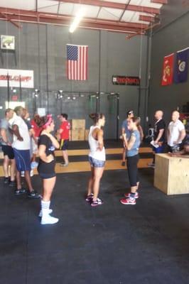 Saturday morning WOD