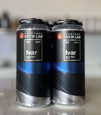 Baltic Porter inspired by Estonia and named in honor of my Dad, Ivar!