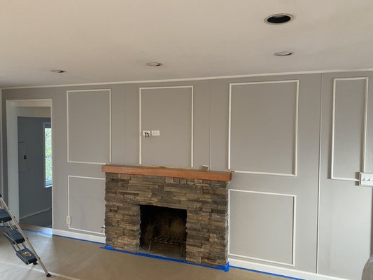 Interior drywall