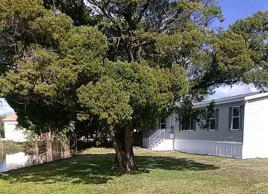 A-1 Canal Side Waterfront Home for Sale $62,900