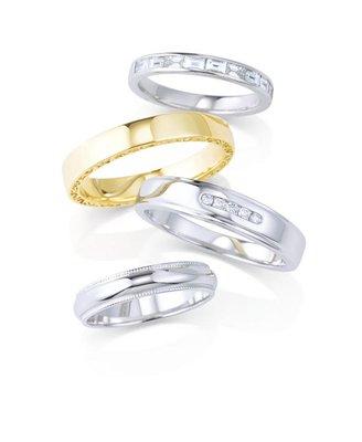 The most up to date styles of wedding bands for men and women