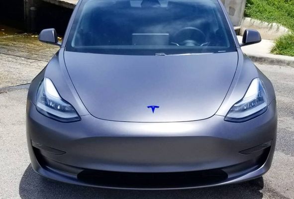 Tesla color Change Wrap...