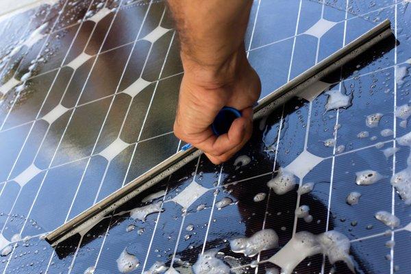 Washing Solar Panels in Contra Costa County