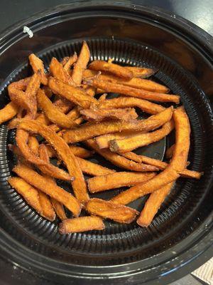 Sweet potato fries (sold separately)