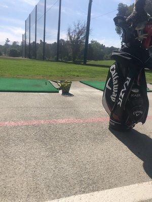 A little Sunday morning practice at the range.