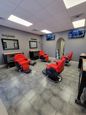 Barber Stations available for weekly or monthly rent