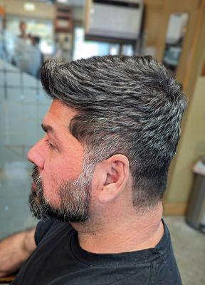 Men's cut and beard