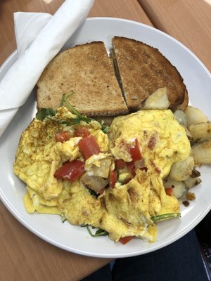 The Vegetarian Omelet