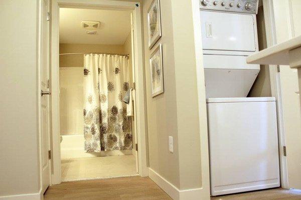 Long ago are the days of shared laundry in apartment communities. Every apartment comes equipped with a washer/dryer!