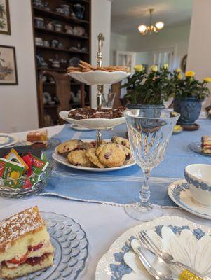 Afternoon Tea is a special treat.