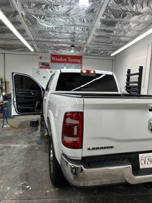 Customer came in for our Regular window tint.