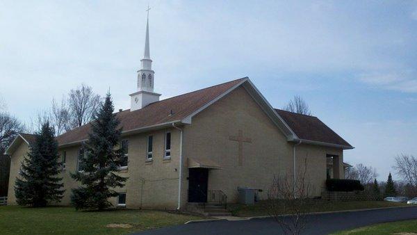 Meetings are in the gym, at Community of Christ Church