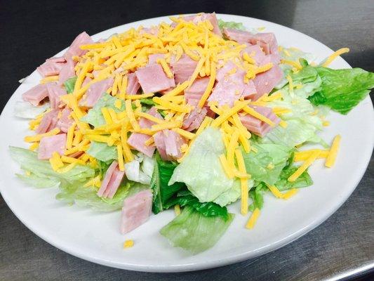 Ham chef salad