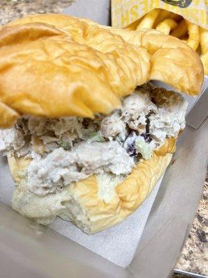 Chicken salad sandwich - new and unimproved