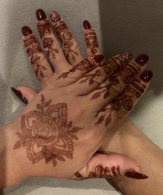 Henna tattoo