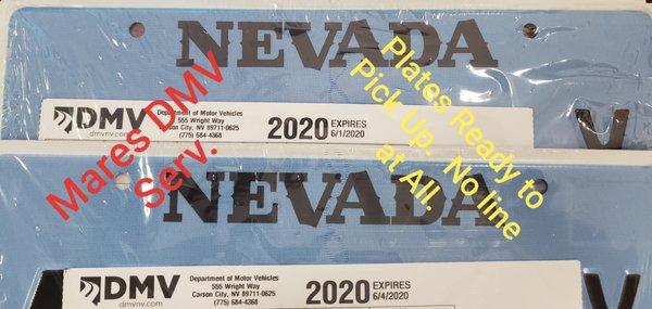 No waiting line at the DMV you left with us and you pick up with us.  No Linea de Espera en el DMV Uds deja con Nosotros y recoge con Nosotr