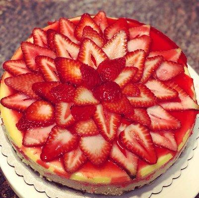 Strawberry cheesecake