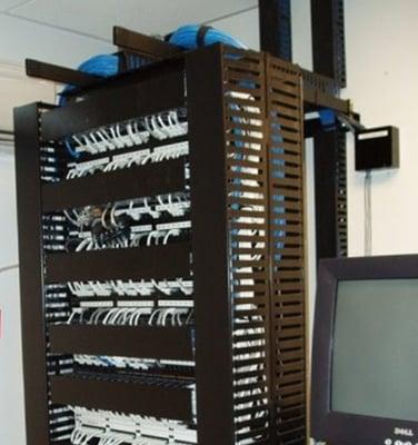 Advacap specialize is Network Closet infrastructure management. Here is after cleaning picture.