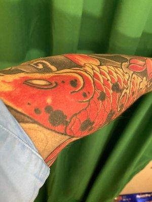 This sleeve was created by Clay!