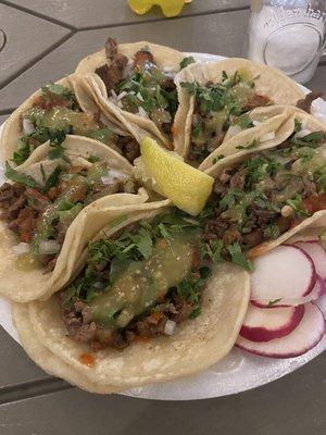 Tacos de asado