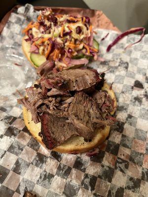 Brisket sandwich