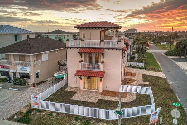 Work as done for 
  Sun Country Custom Homes - This Flagler Beach Custom Home for Eloise Smith