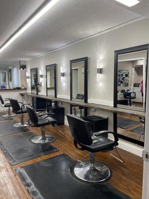 Remodeled Salon Area