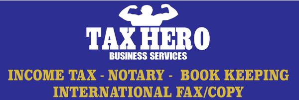 This is the Logo of tax hero business services.