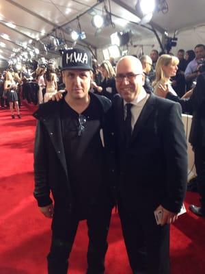 Me and Mike Dean (Kanye & Jay-Z Producer) on the Red Carpet