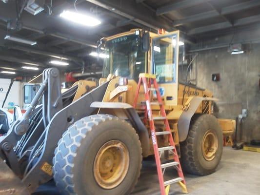 Front Loader- Installed windshield