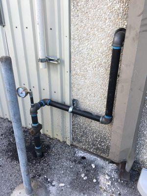 Gas repipe