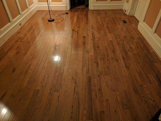 Wood floor iinstall