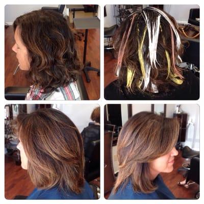 Fall balayage