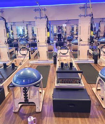 Individual set up at Club Pilates Telfair