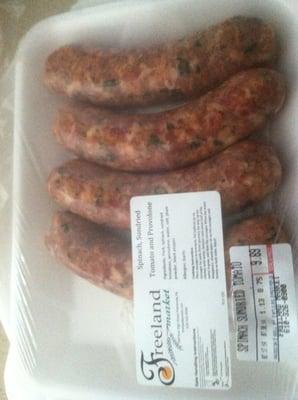 Spinach & Sun Dried Tomato Sausage