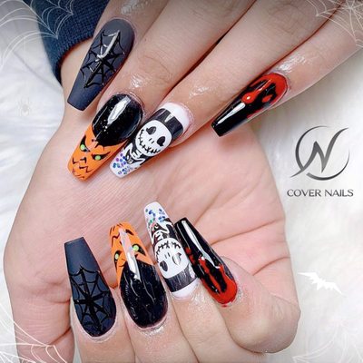 ! - Celebrate the Halloween spirit with a fun and fabulous manicure. Add a touch of spookiness to your style