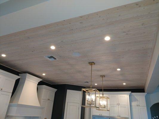 Tongue & Groove ceiling planks from US Lumber