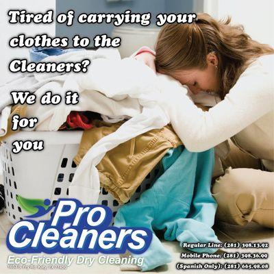 We make your washing routine easier. Leave us your comments on  https://www.facebook.com/procleanerskaty/