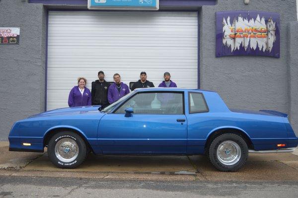 Full restoration on this 1984 Monte Carlo