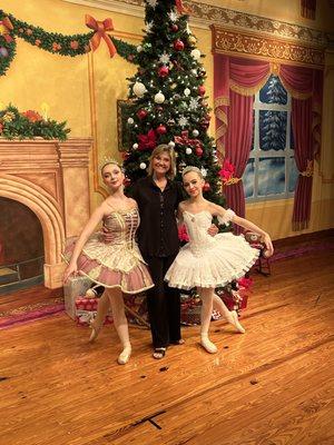 Director, Ms. Allyson, and the Sugar Plum Fairy and Queen Angel