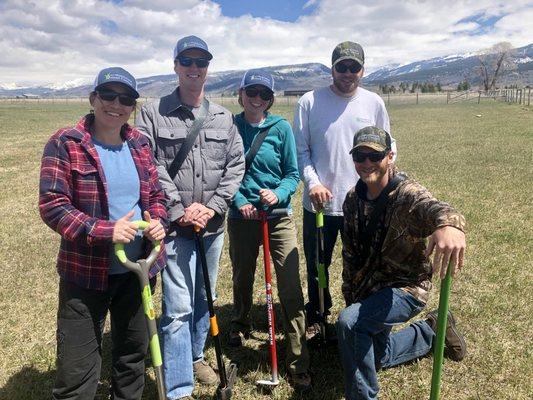 This crew is ready to pull your weeds!