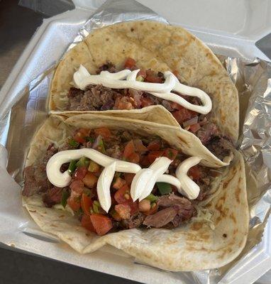 Brisket Tacos