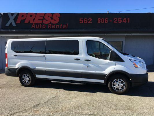 Our newest passenger van. Take the family on a trip or to a local sporting event!