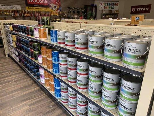 Visit our showroom for a wide variety of Benjamin Moore and PPG Paint options!