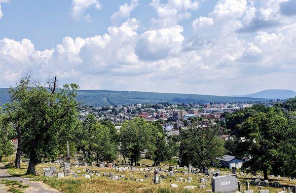 Overlooking Downtown Altoona