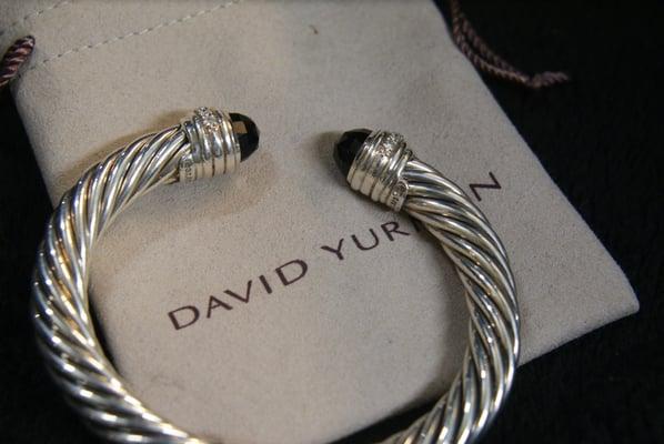 David Yurman Diamond Cuff Bracelet