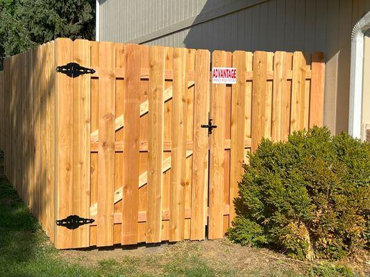 Good Neighbor Cedar Fence Gate